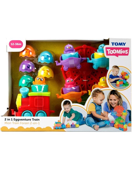 Toomies-the adventure train of the eggs 2 in 1 ROCE73099C Rocco Giocattoli | Futurartshop.com