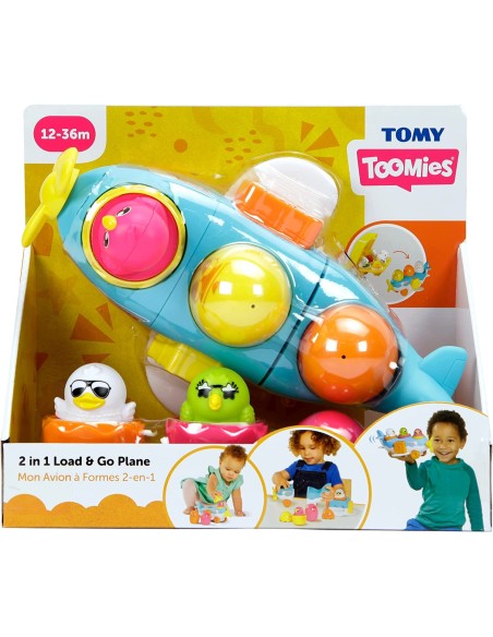 Toomies - Aereo carica e parti 2 in 1 ROC21887937 Rocco Giocattoli | Futurartshop.com