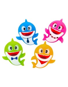 Gommolosi Squalotti confezione 4 pezzi GLO05407 Globo | Futurartshop.com 2