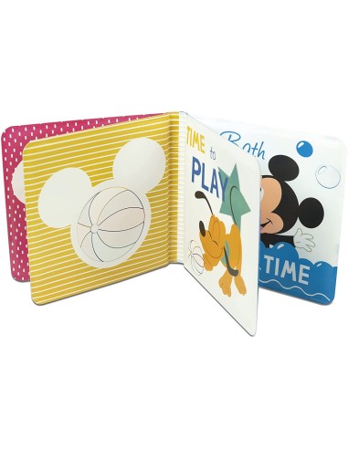 Disney Baby My Fun Book Mickey Mouse - Libro neonati Topolino CLE17720 Clementoni | Futurartshop.com