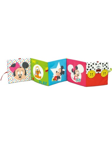Disney Baby Soft Book Mickey Mouse - Libro soffice Topolino CLE17721 Clementoni | Futurartshop.com