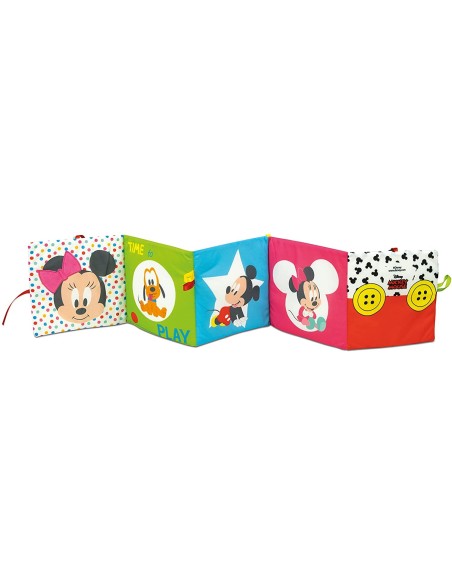 Disney Baby Soft Book Mickey Mouse - Libro soffice Topolino CLE17721 Clementoni | Futurartshop.com