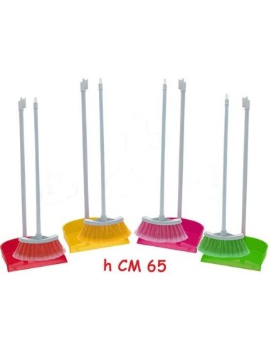 Miss Miss broom set with Scoop-4 colors TEO62688 Teorema | Futurartshop.com
