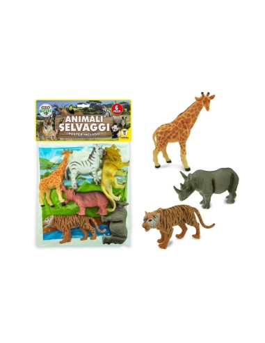 Geo Nature - Animali selvaggi 6 pezzi con poster TEO66338 Teorema | Futurartshop.com