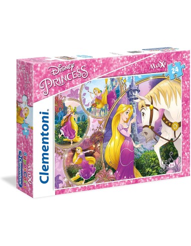 Puzzle Disney Rapunzel - 24 maxi pezzi CLE23702 Clementoni | Futurartshop.com