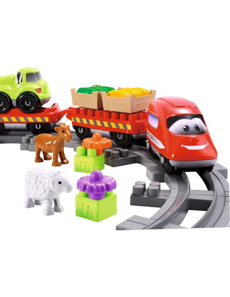 Abrick-countr train con FIC3068 Futurart | Futurartshop.com