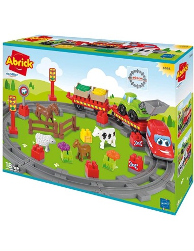 Abrick-countr train con FIC3068 Futurart | Futurartshop.com