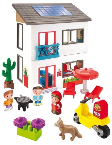 Abrick moderna Villa with characters FIC3008 Futurart | Futurartshop.com