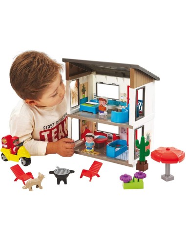 Abrick moderna Villa with characters FIC3008 Futurart | Futurartshop.com
