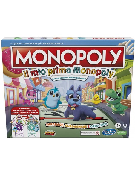 Monopoly - Il mio primo Monopoly HASF4436 Hasbro-Futurartshop.com