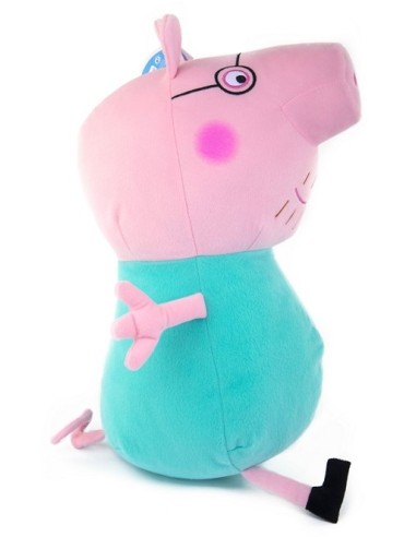 Peppa Pig peluche personaggio Papà Pig 60 cm FIC9262-4 Futurart | Futurartshop.com