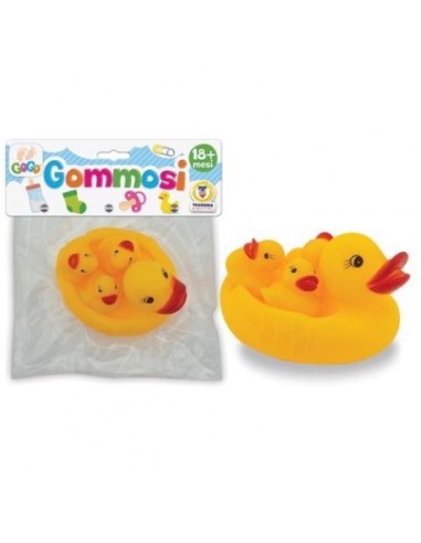 Gommolosi Baby Paperotti 4 pezzi TEO67081 Teorema | Futurartshop.com
