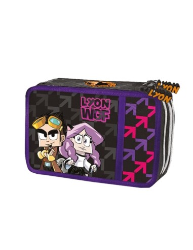 Organized case L Gam Gamer with Anna 3 zip 22-23 PAN67004 Panini | Futurartshop.com
