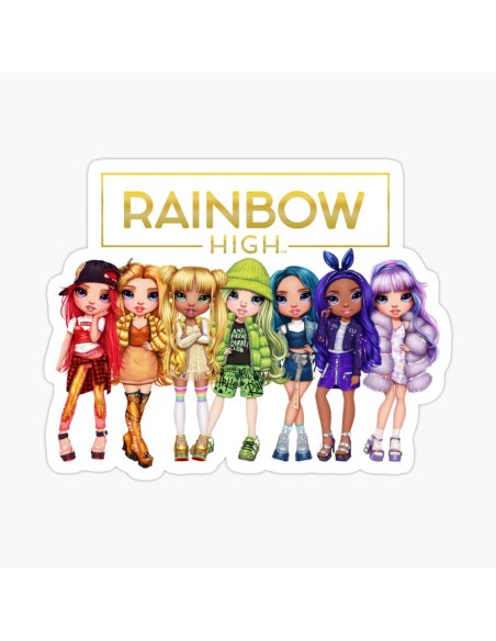 Diario standard Rainbow High 12 mesi colore bianco PAN66924-2 Panini | Futurartshop.com