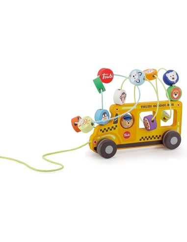Labirinto Scuolabus con ruote TRU88016 Trudi | Futurartshop.com