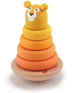 Wooden magnetic stacking lion TRU88009 Trudi | Futurartshop.com 2