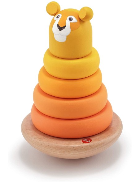 Wooden magnetic stacking lion TRU88009 Trudi | Futurartshop.com