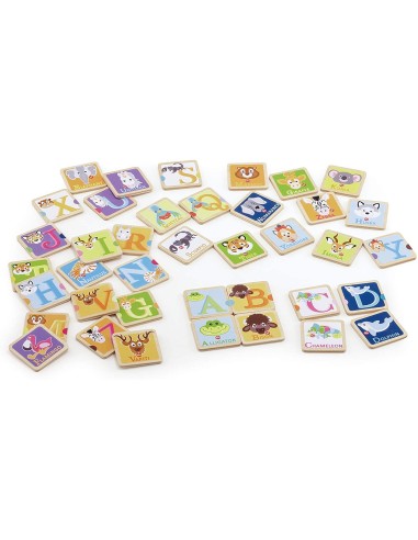 Sevi-game Memor Domino dominoes and Alphabet TRU88013 Trudi | Futurartshop.com