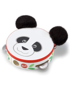 Sevi - Tamburello in legno Panda Kevin TRU88002 Trudi | Futurartshop.com