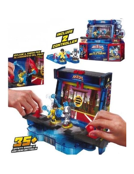 Akedo-fighting Arena with 2 characters GIOAKE02000 Giochi Preziosi | Futurartshop.com