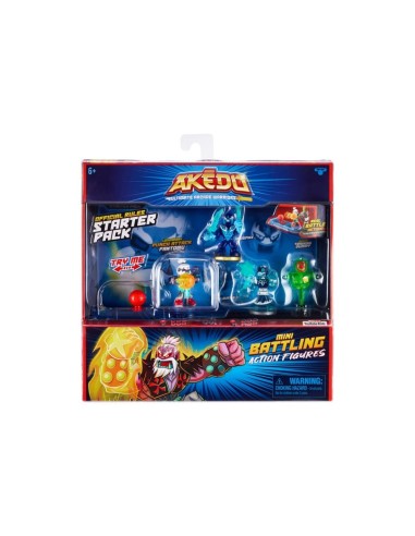 Akedo blister con 4 personaggi - 2 modelli GIOAKE00000 Giochi Preziosi | Futurartshop.com