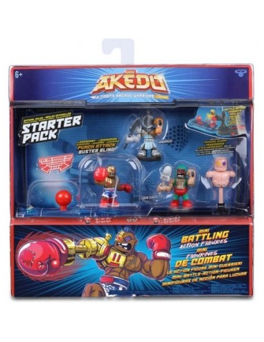 Akedo blister with 4 characters-2 models GIOAKE00000 Giochi Preziosi | Futurartshop.com