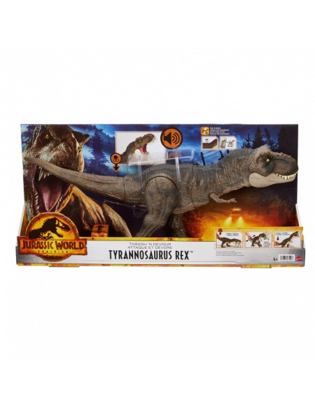 Jurassic World - Tyrannosaurus Rex Devasta e Divora 55 cm MAGHDY55 Mattel | Futurartshop.com