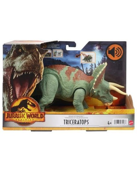 Jurassic World - Triceratops Attacco Ruggente MAGHDX17/HDX34 Mattel | Futurartshop.com