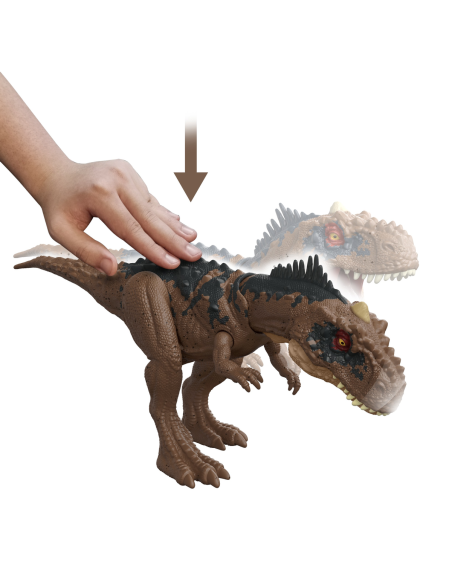 Jurassic World - Rajasaurus Attacco Ruggente MAGHDX17/HDX35 Mattel | Futurartshop.com