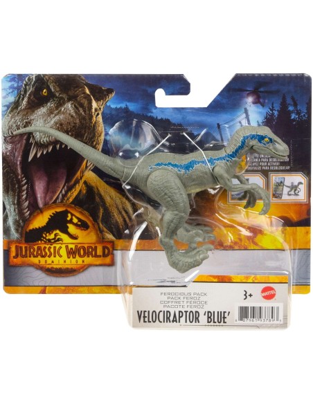Jurassic World - Velociraptor Blue Animale Feroce MAGHDX18/GWD01 Mattel | Futurartshop.com