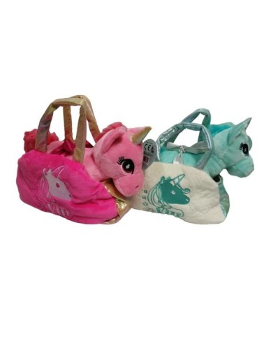 My Vips peluche Unicorno in borsetta - 15 cm 2 colori ODS43300 Ods | Futurartshop.com