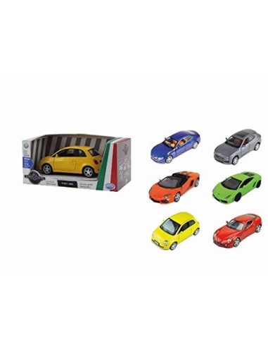 Silverhe heel Italian cars with lights and sounds in 1:28/1:36 scale - assorted models ODS41108 Ods | Futurartshop.com