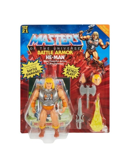 He-Man e i Dominatori dell'Universo - personaggio He-Man Battle Armor FICGVL75/GVL76 Mattel | Futurartshop.com