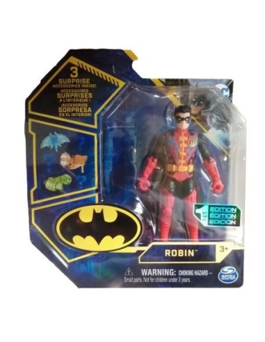 Batman mini personaggio Robin con 3 sorprese FIC20129813 Spin master | Futurartshop.com