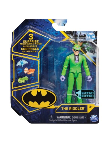 Batman mini personaggio The Riddler con 3 sorprese FIC20129812 Spin master | Futurartshop.com