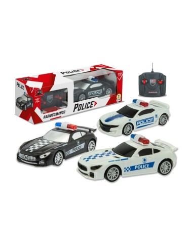 T-Control Auto della Polizia radiocomandata in scala 1:22 - 2 colori TEO67243 Teorema | Futurartshop.com