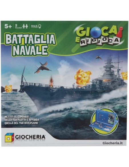 Gioca e Rigioca - Battaglia Navale GIOGGI190150 Giochi Preziosi | Futurartshop.com