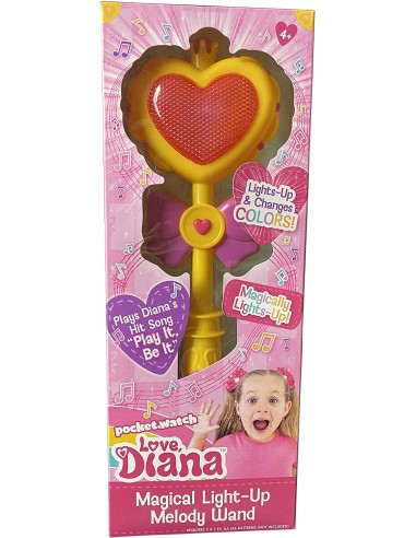 Diana enjoys Magic Wand with lights and making bubbles MAGLD2322 Futurart | Futurartshop.com