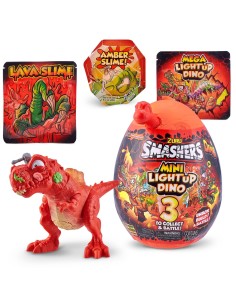 Dino Smashers Mini Light Up-3 models MAG7473 Zuru | Futurartshop.com