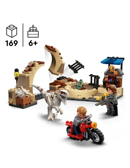 Lego Atrurassic ATR orld Atrociraptor-motorcycle chase 76945 LEG6332794 Lego | Futurartshop.com