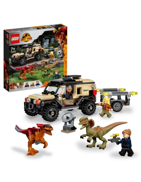 Legoururassicor orld-transport of the Pyroraptor and Dilophosaurus 76951 LEG6342807 Lego | Futurartshop.com