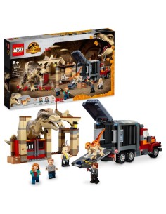 Lego Jurassic World - La fuga del T-Rex e dell'Atrociraptor 76948 LEG6332800 Lego | Futurartshop.com