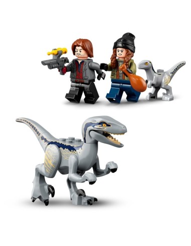 Lego Jurassic World 76946 - La cattura dei Velociraptor Blue e Beta LEG6332796 Lego | Futurartshop.com