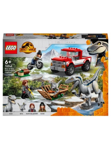 Legour Urassicor orld 76946-the capture of blue and Beta Velociraptors LEG6332796 Lego | Futurartshop.com