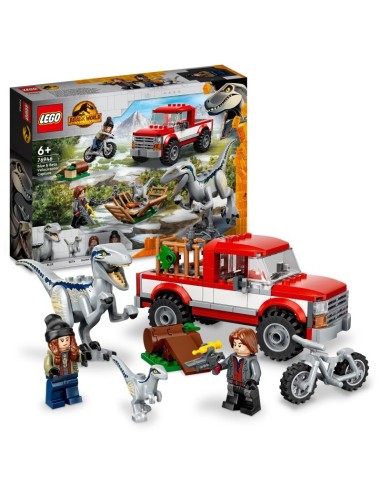 Legour Urassicor orld 76946-the capture of blue and Beta Velociraptors LEG6332796 Lego | Futurartshop.com