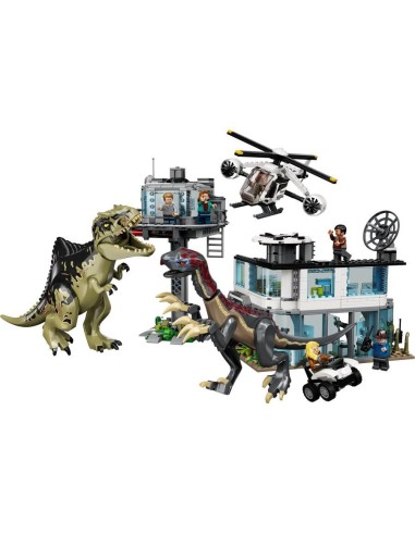 Legour Urassic W orld - the attack of the Giganotosaurus and the Terizinosaurus 76949 LEG6332802 Lego | Futurartshop.com