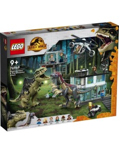 Legour Urassic W orld - the attack of the Giganotosaurus and the Terizinosaurus 76949 LEG6332802 Lego | Futurartshop.com 2