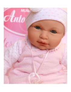 Bambola Reborn Lola con pigiama rosa WON1908 Antonio Juan | Futurartshop.com 2