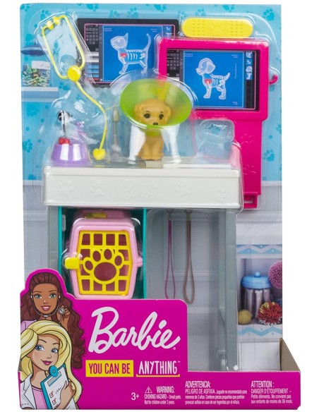 Barbie mini playset Studio Veterinario FICFJB25/GJL68 Mattel | Futurartshop.com