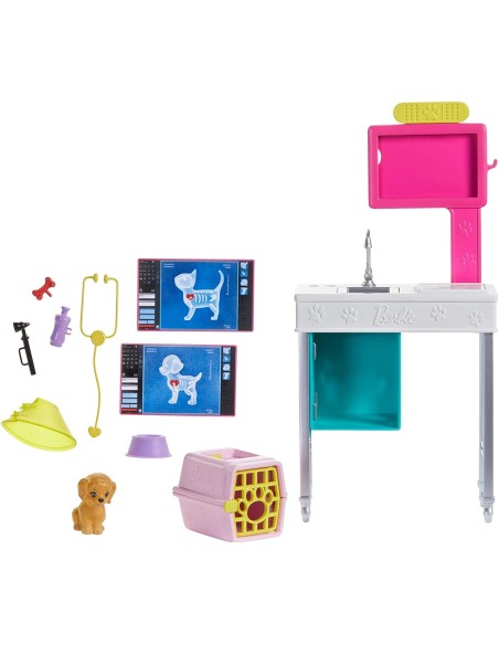 Barbie mini playset Studio Veterinario FICFJB25/GJL68 Mattel | Futurartshop.com